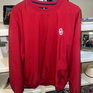 Vintage Ashworth Golf OU windbreaker pullover